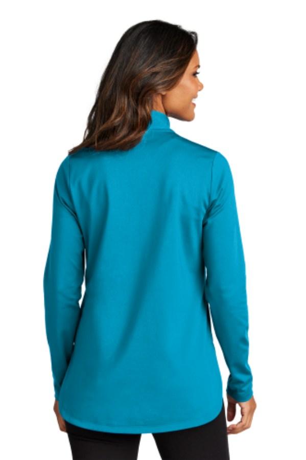 Picture of Port Authority Women's Double Knit 1/4-Zip