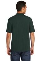 Port & Company Core Blend Jersey Knit Polo Feature Close-up