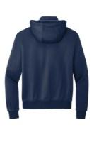 Port Authority Smooth Fleece Hooded Jacket Perspective View