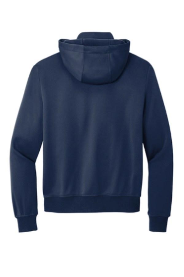 Port Authority Smooth Fleece Hooded Jacket Perspective View