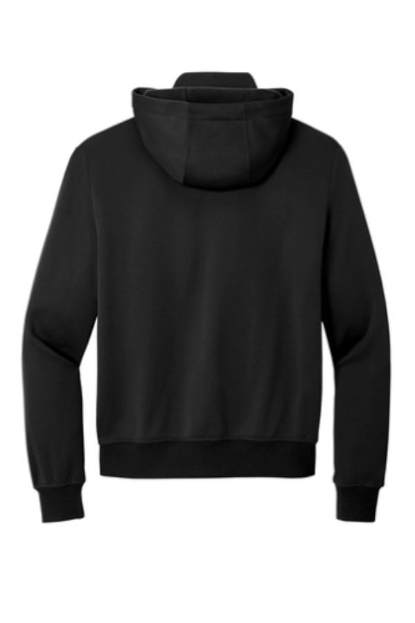 Port Authority Smooth Fleece Hooded Jacket Feature Close-up
