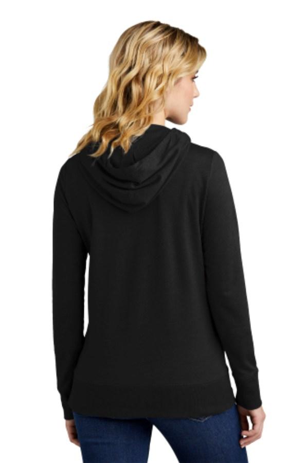 District Women's Featherweight Full-Zip Hoodie Perspective View