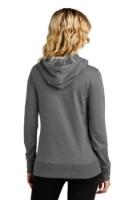 District Women's Featherweight Full-Zip Hoodie Feature Close-up