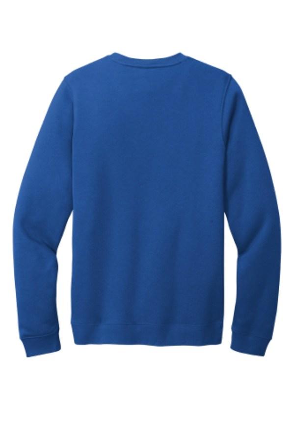 Nike Club Fleece Crew Close Up Detail