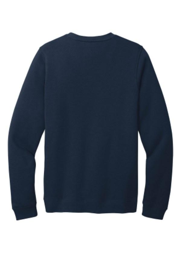 Nike Club Fleece Crew Feature Close-up