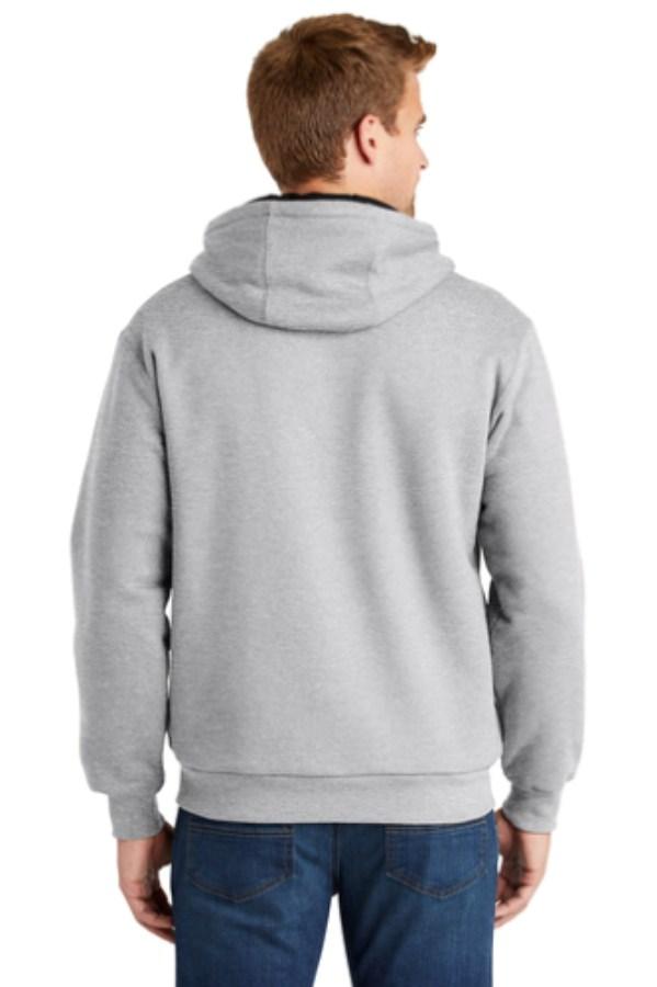 CornerStone Heavyweight Full-Zip Hooded Sweatshirt with Thermal Lining Additional view