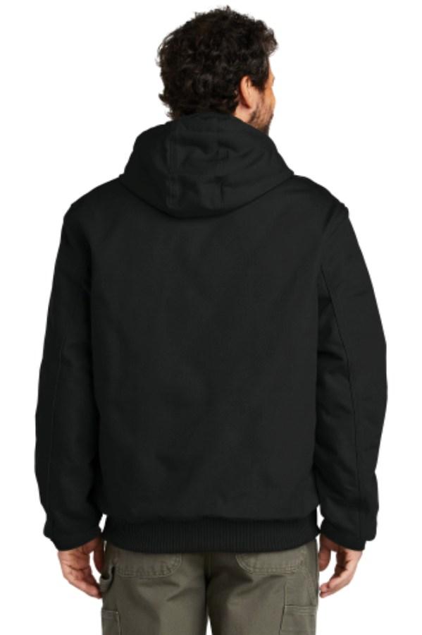 Carhartt Quilted-Flannel-Lined Duck Active Jac Perspective View