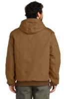 Carhartt Quilted-Flannel-Lined Duck Active Jac Feature Close-up