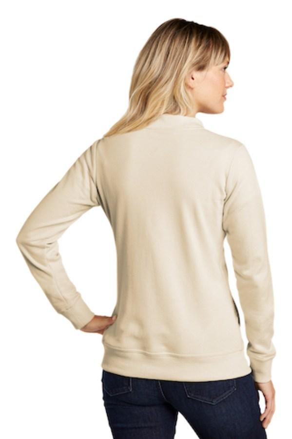 Sport-Tek Women's Lightweight French Terry Bomber Perspective View