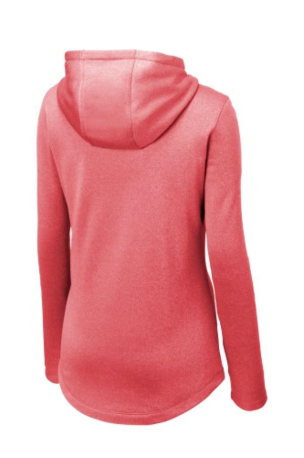 Sport-Tek Women's Fleece Hooded Pullover Feature Close-up