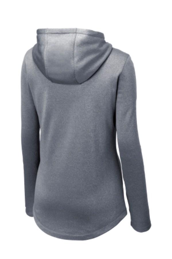 Sport-Tek Women's Fleece Hooded Pullover Close Up Detail