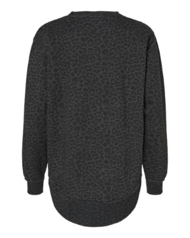 LAT Women's Weekend Fleece Crewneck Sweatshirt Additional Angle