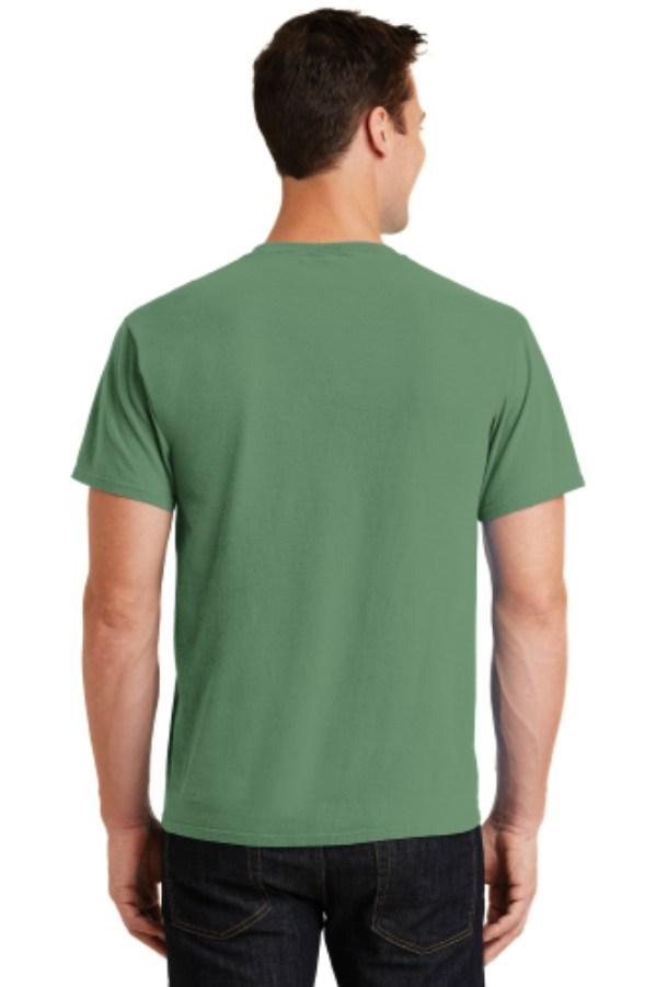 Port & Company Beach Wash Garment-Dyed Tee Close Up Detail