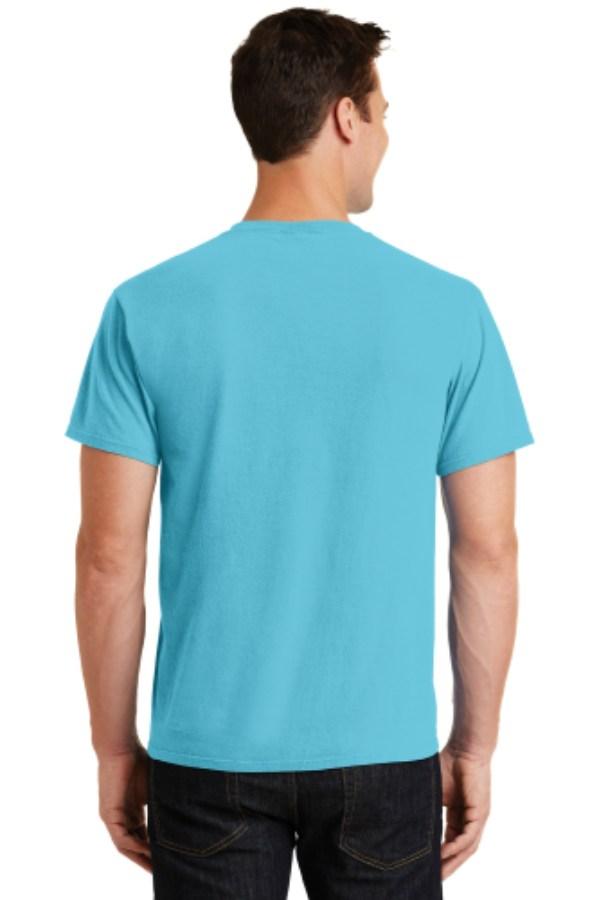 Port & Company Beach Wash Garment-Dyed Tee Feature Close-up