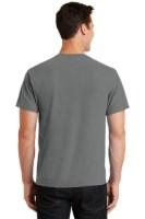 Port & Company Beach Wash Garment-Dyed Tee Close Up Detail