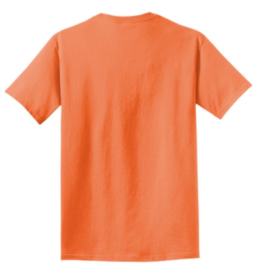 Port & Company Beach Wash Garment-Dyed Tee Close Up Detail