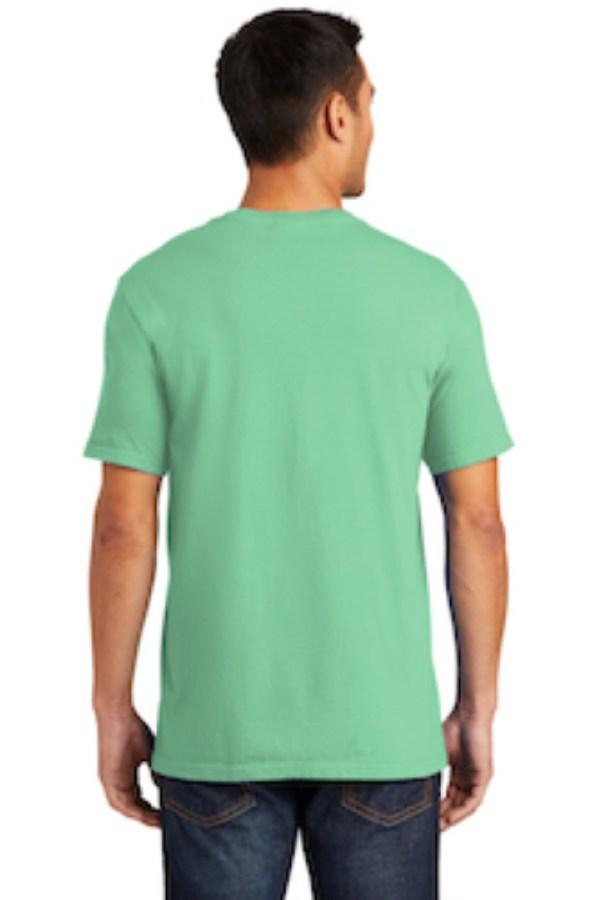 Port & Company Beach Wash Garment-Dyed Tee Close Up Detail