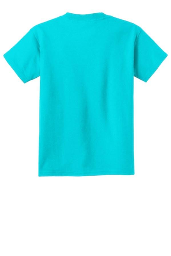 Port & Company Youth Beach Wash Garment-Dye Tee Feature Close-up