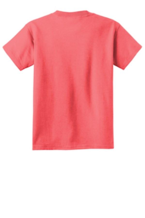 Port & Company Youth Beach Wash Garment-Dye Tee Close Up Detail