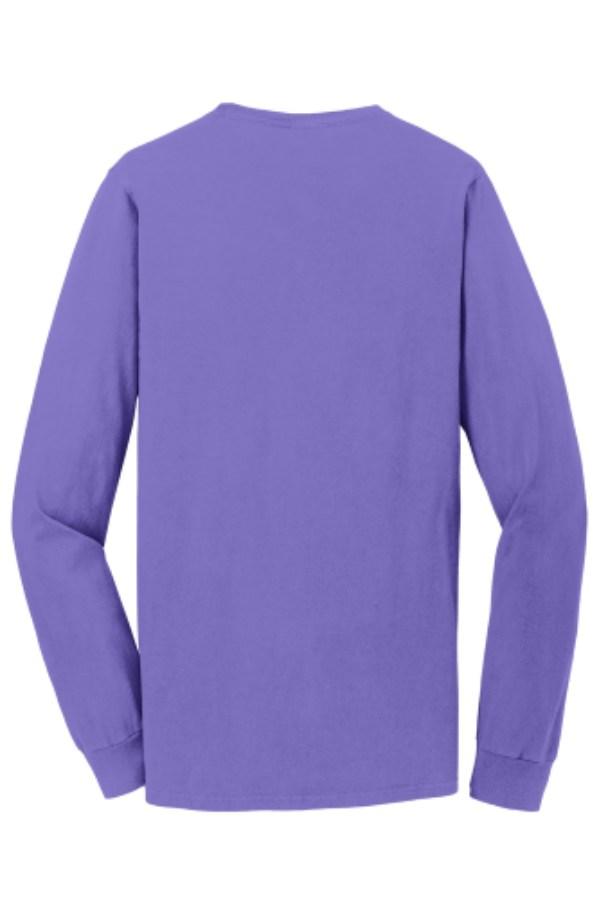 Port & Co Beach Wash Garment-Dyed Long Sleeve Tee Alternate View