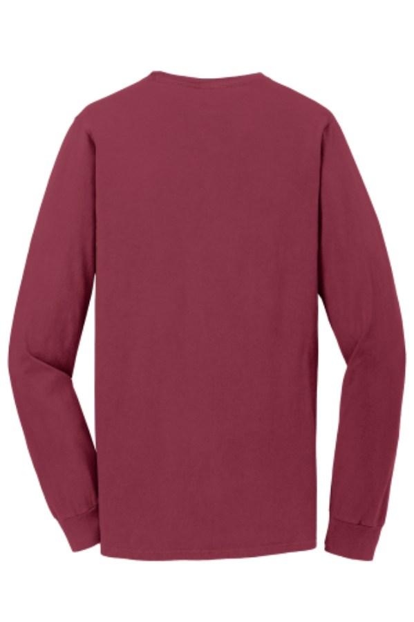 Picture of Port & Co Beach Wash Garment-Dyed Long Sleeve Tee