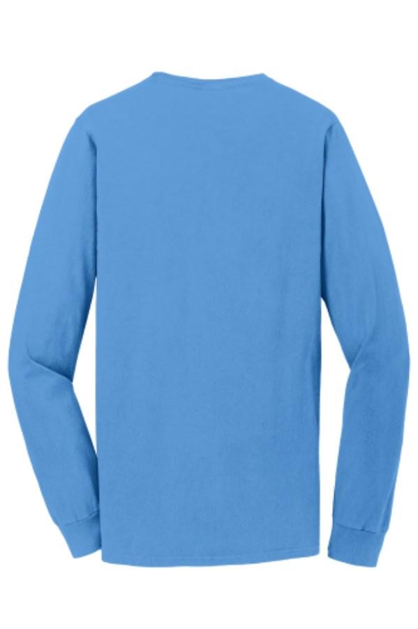 Port & Co Beach Wash Garment-Dyed Long Sleeve Tee Alternate View