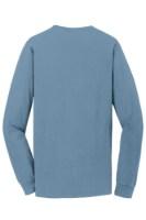 Port & Co Beach Wash Garment-Dyed Long Sleeve Tee Perspective View