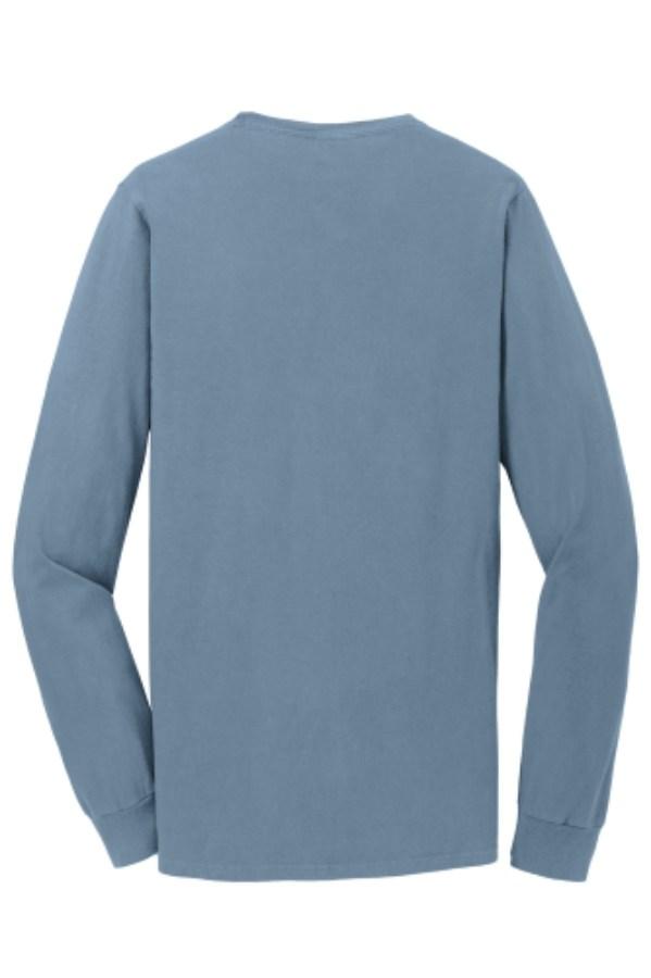 Port & Co Beach Wash Garment-Dyed Long Sleeve Tee Additional view