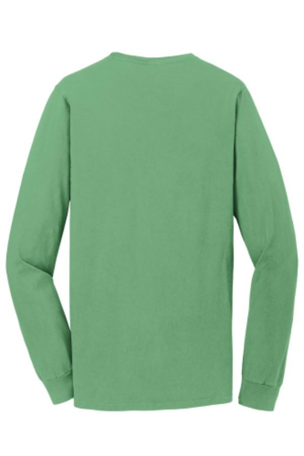 Port & Co Beach Wash Garment-Dyed Long Sleeve Tee Additional Angle