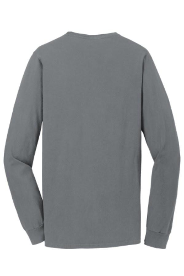 Port & Co Beach Wash Garment-Dyed Long Sleeve Tee Additional Angle