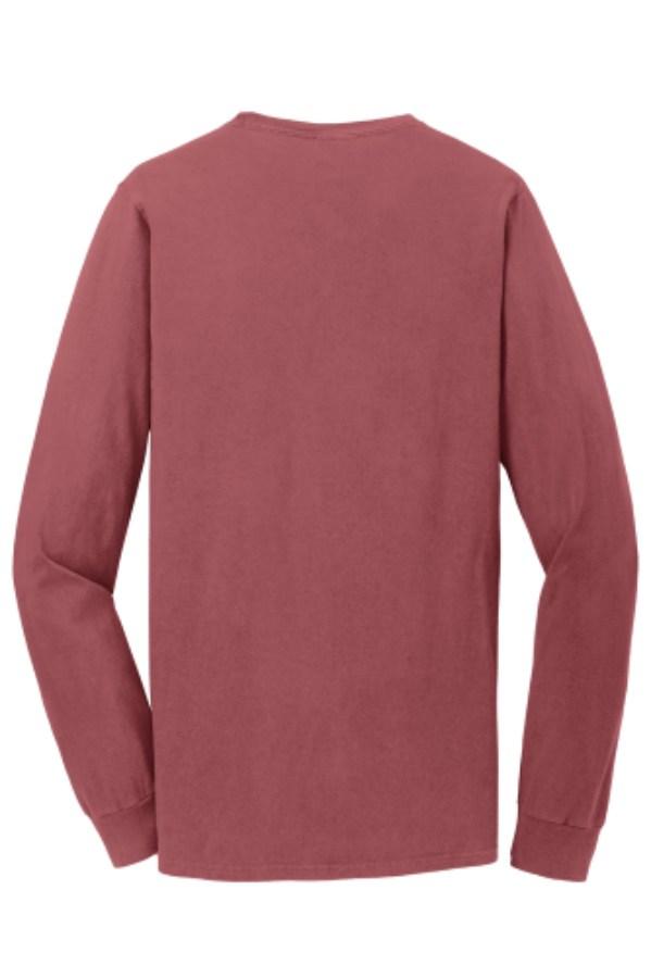 Port & Co Beach Wash Garment-Dyed Long Sleeve Tee Alternate View