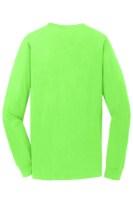 Port & Co Beach Wash Garment-Dyed Long Sleeve Tee Perspective View