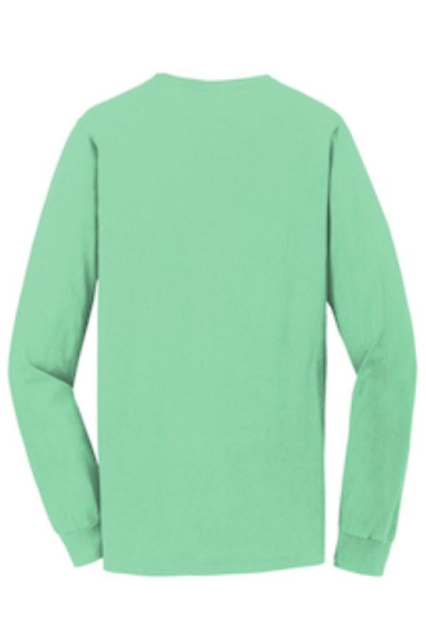 Picture of Port & Co Beach Wash Garment-Dyed Long Sleeve Tee