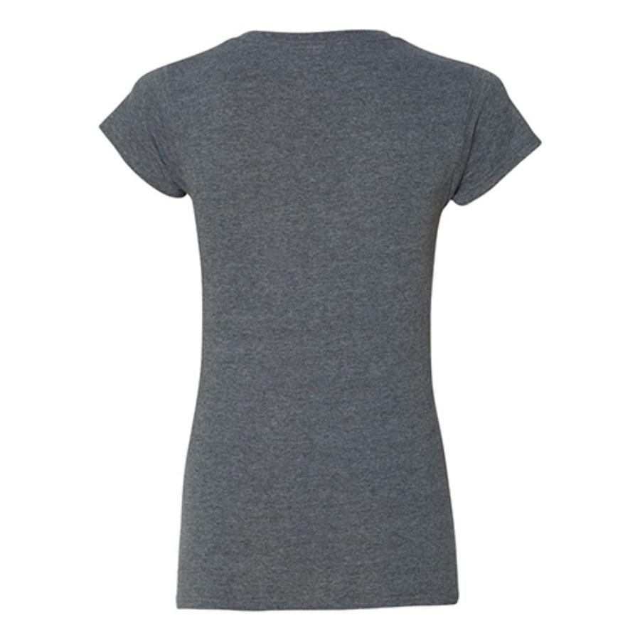 Gildan Women's Softstyle V-Neck T-Shirt Alternate View