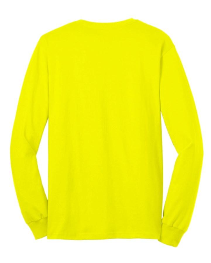 Gildan Ultra Cotton 100% US Cotton Long Sleeve T-Shirt with Pocket Additional view