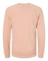 BELLA + CANVAS Sponge Fleece Raglan Crewneck Sweatshirt Perspective View