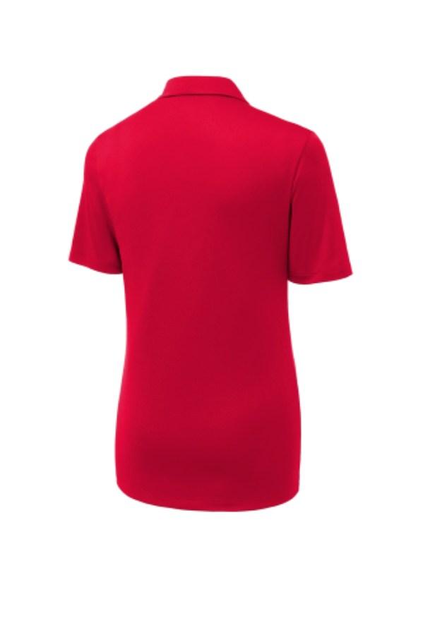 Sport-Tek Women's Posi-UV Pro Polo Close Up Detail