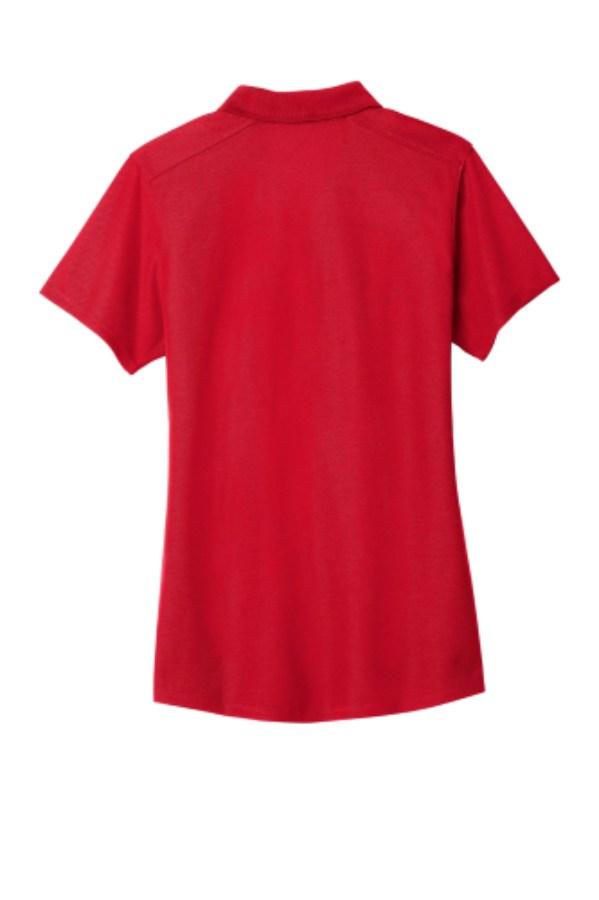 Port Authority Women's EZPerformance Pique Polo Close Up Detail