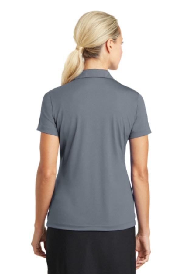 Nike Women's Dri-FIT Vertical Mesh Polo Close Up Detail