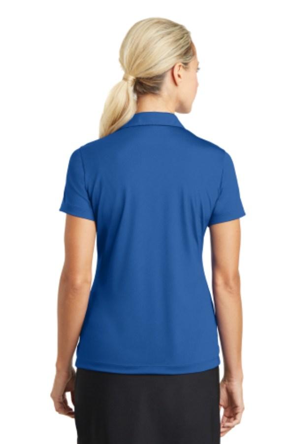 Nike Women's Dri-FIT Vertical Mesh Polo Additional Angle