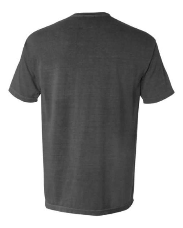 Comfort Colors Garment-Dyed Heavyweight Pocket T-Shirt Close Up Detail