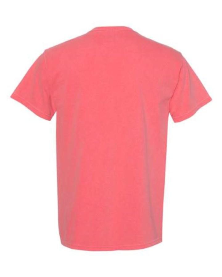 Comfort Colors Garment-Dyed Heavyweight Pocket T-Shirt Feature Close-up