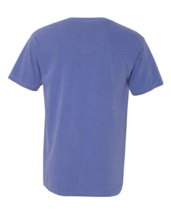 Comfort Colors Garment-Dyed Heavyweight Pocket T-Shirt Feature Close-up