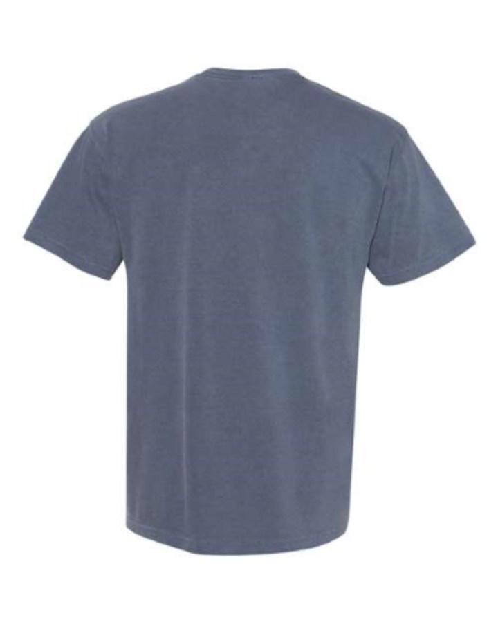 Comfort Colors Garment-Dyed Heavyweight Pocket T-Shirt Close Up Detail
