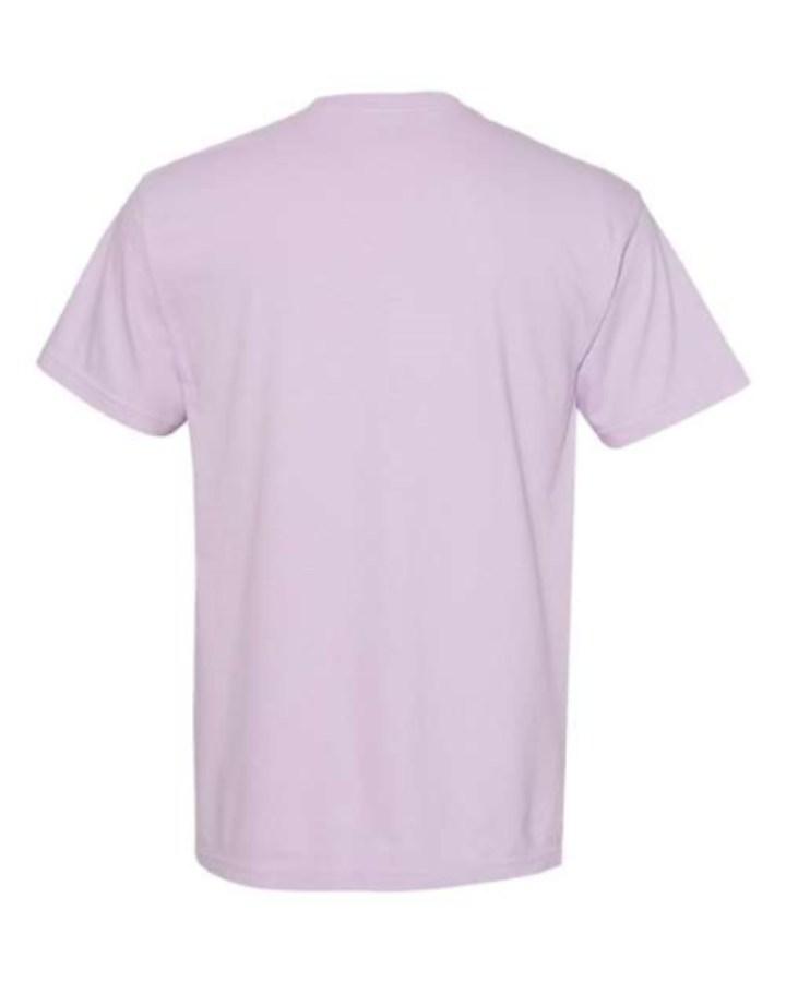Comfort Colors Garment-Dyed Heavyweight Pocket T-Shirt Feature Close-up