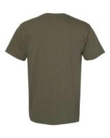 Comfort Colors Garment-Dyed Heavyweight Pocket T-Shirt Close Up Detail