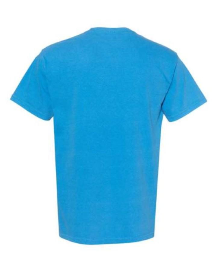Comfort Colors Garment-Dyed Heavyweight Pocket T-Shirt Close Up Detail