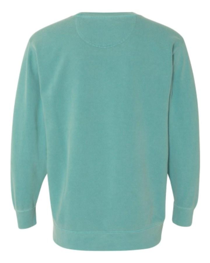 Comfort Colors Garment-Dyed Sweatshirt Feature Close-up