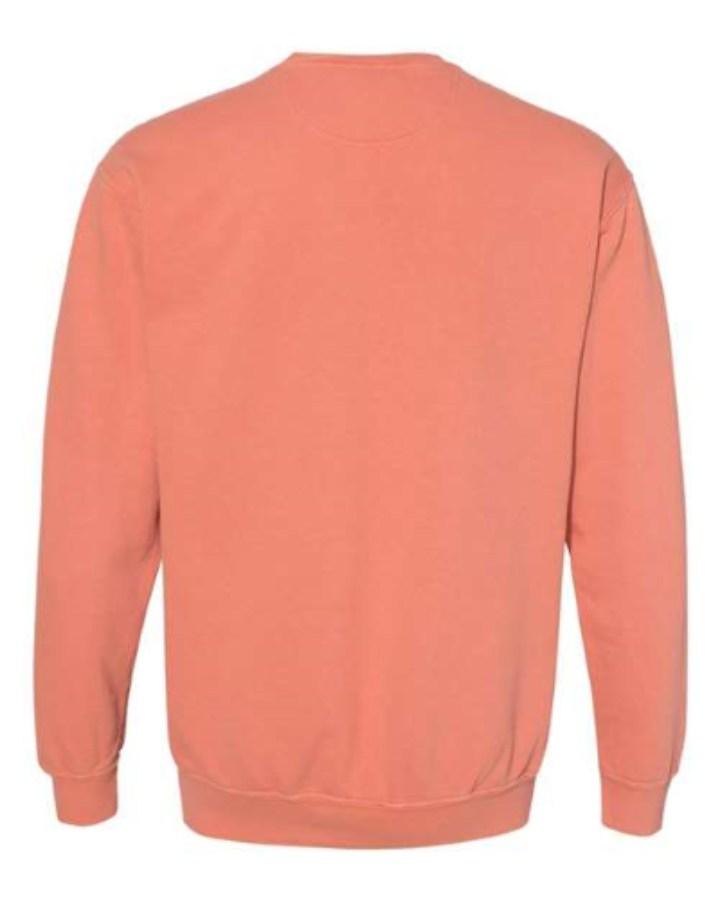 Comfort Colors Garment-Dyed Sweatshirt Feature Close-up