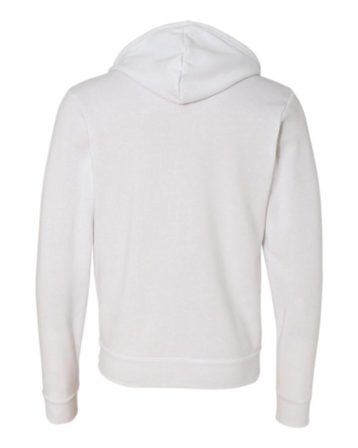 BELLA + CANVAS Sponge Fleece Full-Zip Hoodie Alternate View